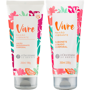 Combo Loção e Sabonete Paixão Vibrante