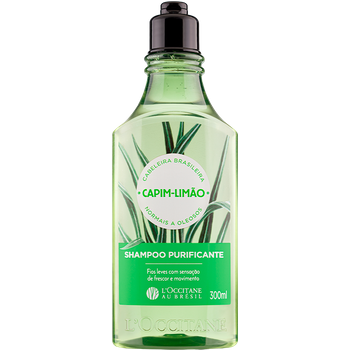 Shampoo Purificante Cabeleira Brasileira Capim-Limão 300ml
