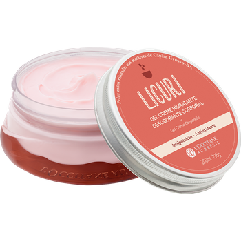 Gel Creme Hidratante Desodorante Corporal Licuri 200ml