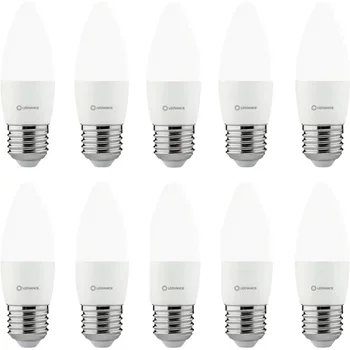 Kit 10 Lâmpadas Led Vela Fosca 3W 6500K