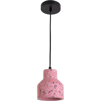 Pendente Metal Granilite Terrazzo - ROSA