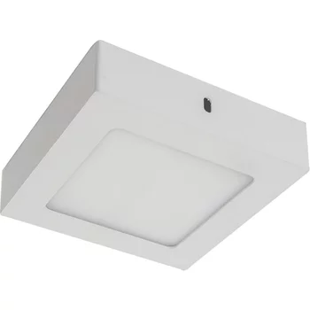 Plafon Led Sobrepor Branco 6W 12X12cm Yamamura - LED BRANCO QUENTE (3000K)