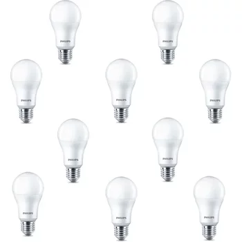 Kit 10 Lâmpadas Bulbo E27 Led 11W 1018Lm 180°
