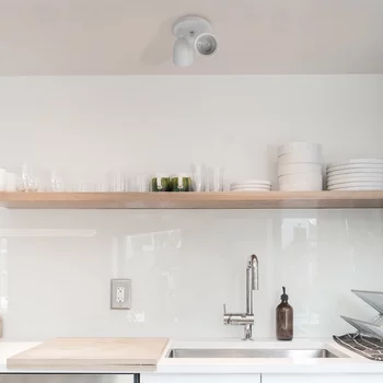 Spot Led De Sobrepor Abs 14W 3000K Focus - BRANCO