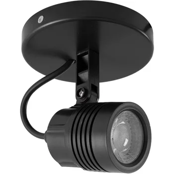 Spot Led De Sobrepor Preto 6W 38 Ip65 Optical - LED BRANCO FRIO (6000K)