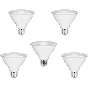 Kit 5 Lâmpadas Par30 Led 9W E27 940Lm 25° 6500K