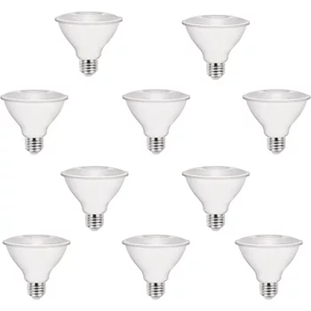 Kit 10 Lâmpadas Par30 Led 9W E27 940Lm 25° 6500K