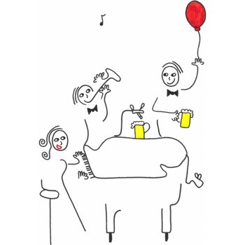 Eva Gans | Verjaardagskaart | Muziek