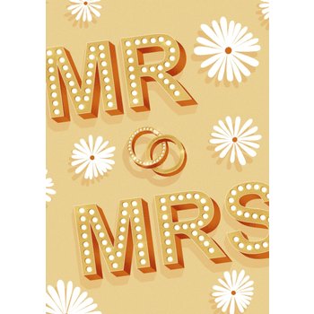 Huwelijkskaart | Mr Mrs