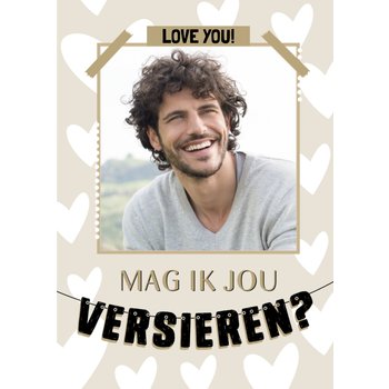 Valentijnskaart | Mag ik jou versieren?