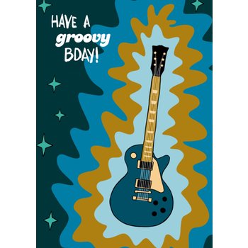 Verjaardagskaart | gitaar