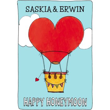 Sandysign | Huwelijkskaart | Honeymoon