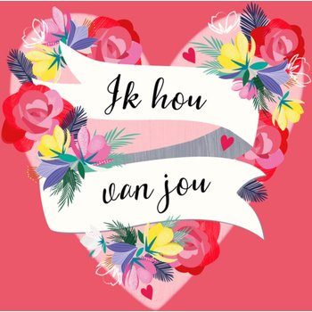 TMS | Valentijnskaart | ik hou van jou