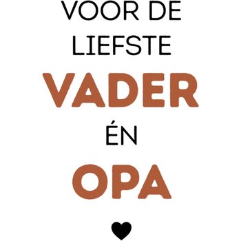 Vaderdagkaart | opa en vader