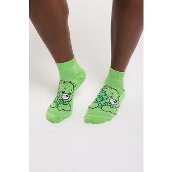 Meia Cano Curto Adulto Ursinhos Carinhosos Boa Sorte