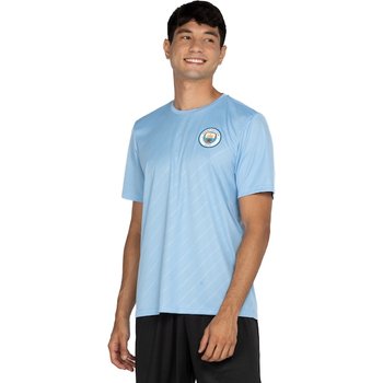Camiseta Manchester City Masculina Embossed