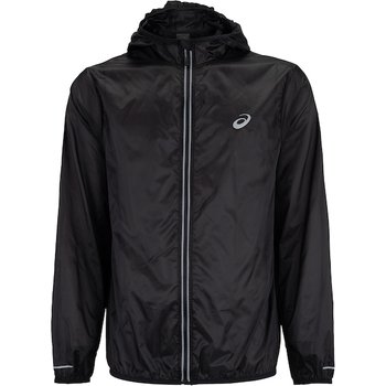 Jaqueta Masculina ASICS com Capuz Ultraleve Packable Repelente à Água