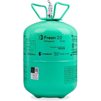 Fluido Gás Refrigerante Chemours R22 13,62kg ONU1018