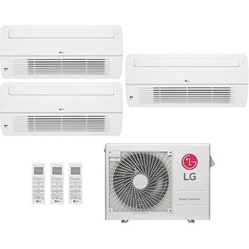 Ar condicionado Multi Split Inverter 3 ambientes (1via 9.000BTUS, 2X 12.000BTUs) Quente/Frio WiFi integrado - MULTI3 | LG BR