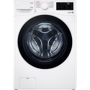 Lava e Seca Smart LG 14kg Branco com Inteligência Artificial AIDD™ - WD14WGSP6 - 127V - WD14WGSP6