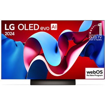 LG Smart TV OLED evo AI C4 4K 55″ 2024 - OLED55C4PSA