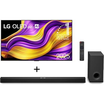 LG Combo Smart TV OLED evo AI G5 55″ 2025 + Soundbar S90TY 5.1.3 Canais, 570W RMS, Dolby Atmos - OLED55G5.S90TY