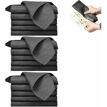 SWYEOOT 15 pièces chiffon de nettoyage magique épaissi 30x30cm pour piscine, chiffon en microfibre ultra absorbant réutilisable