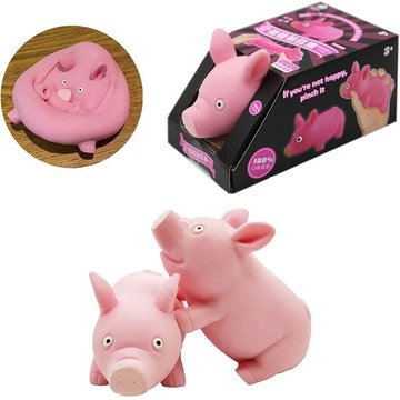 2 cadeaux de cochon rose pour enfants adultes anxiété soulagement du stress autisme amusement cochon sensuel stress jouets filles garçons femme homme
