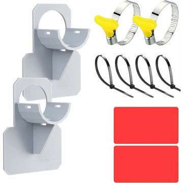 2 pcs SWYEOOT Support de Tuyau de Piscine, Support pour Tuyau d'Eau de Piscine, Support de Tuyau d'Eau, Empêche le Tuyau de Tomber, Accessoire de Piscine