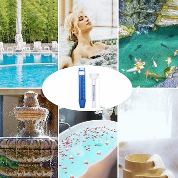 Llove - 2 pièces grande piscine thermomètre flottant accessoires de piscine thermomètre de piscine