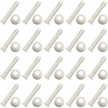 Tanabata - 20 Goupilles de Joint de Piscine en Plastique pour Piscine commune Pins avec Joints pièces de Rechange pour piscine Frame, Intexpool
