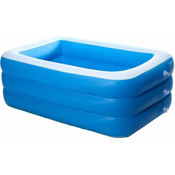 Bares - 2.6m Portable Pliable Piscine Gonflable pvc Baignoire Extérieure Baignoire Intérieure Salle De Bains spa Pour Enfants Adulte D'été