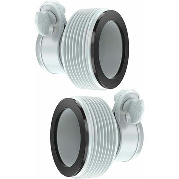 Kartokner - 2PCs Adaptateur de conversion de tuyau de 1,25 à 1,5 pour pompe de filtration intex