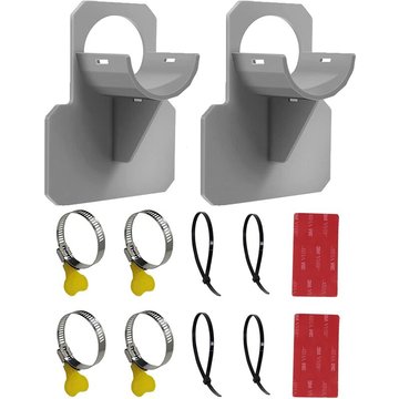 2PCS WAHAISON Support de Tuyau de Piscine, Utilisé pour Tuyau Piscine 38mm Accessoires Piscine, Empêche le Tuyau de Tomber, Support de Tuyau de Piscine