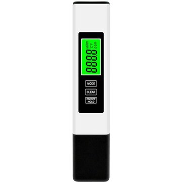 TUMALAGIA 3 en 1 Testeur Analyseur Qualité de l'Eau de Piscine TDS/EC/Température avec Compteur de Maintien des Données et Affichage Rétroéclairé