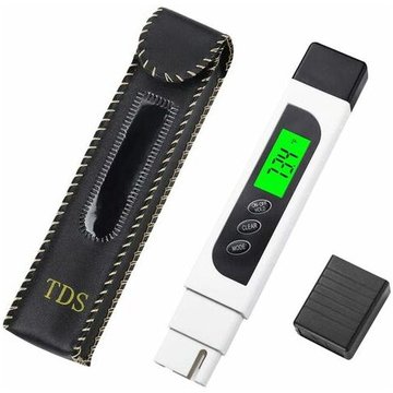 3 en 1 Testeur numérique de qualité de l'eau, TDS, mètre EC et température - TDS Meter pour l'eau Potable, hydroponie, piscines, Aquariums