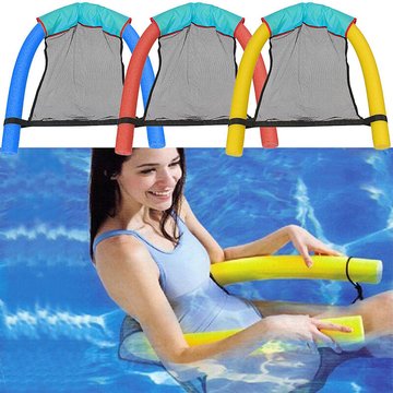 3 pcs LEISEI Eau Hamac Chaise Gonflable Flottant Natation Matelas Piscine Partie Jouet Salon Lit pour Natation Air Matelas 75 mm 1500 mm Jaune + Bleu + Vert