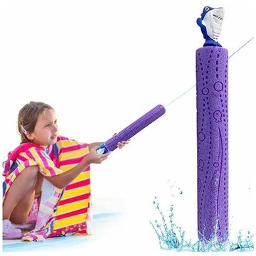 3 pièces Adorable gicleur d'eau créatif avec Long Manche - tireur d'eau pour Les faveurs de fête de Plage de Piscine d'été (Cartoon shark water