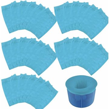 30 chaussettes de piscine SWYEOOT pour filtres de piscine, chaussettes filtrantes pour panier écumoire, nettoyer les débris et les feuilles pour piscines