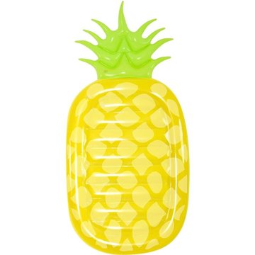 FEI YU - 37348 Ananas Jilong-6920388633253-B/F. Matelas Pneu Gonflable Piscine 190X87 cm Jaune, 54716