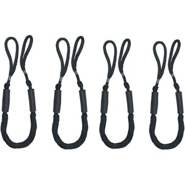 Bearsu - 4-5.5ft Ponton Accessoires Jet Ski Kayak Ponton Bateau Cadeau pour Homme (Noir)