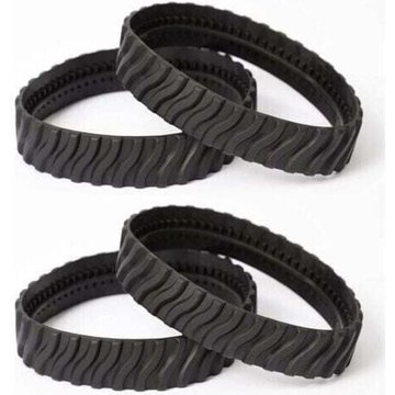 4 chenilles adaptables pour pneus DCKNTY Zodiac MX6 MX8 MX9, Baracuda Robot Nettoyeur de Piscine R0526100