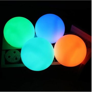 Hklffja - 4 pcs Lumière de Piscine Flottante,IP68 Étanche Boule lumineuse LED,Lampe de Piscine à led 16 Couleurs rvb Changement avec Télécommande