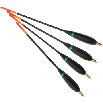 4Pcs Flotteur de pêche avec du Plomb WAHAISON, 8-10g Bouée Bobber Float Fluctuate, Accessoires de Pêche pour Piscine, 24-26cm