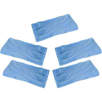 5X Filtre de piscine WAHAISON Skimmer Panier Chaussette Filet en Nylon Panier de piscine Filet Filtre Maille Fine pour piscine Creusée & Hors Sol Spas Bains à (Bleu)