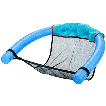 LEISEI Siège d'eau 6.5150, Chaise de nouilles flottante, Chaise en maille pour la natation, Flotteur piscine, Chaise flottante, Sièges piscine, Radeaux enfants