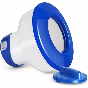 7 Distributeur Flottant Pour Piscine, Doseur De Chlore Automatique, Distributeur De Chlore, Doseur Flottant Spa, Diffuseur De Chlore, Distributeur De