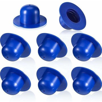 8 Pièces Bouchons de Vidange de Piscine Pompe de Filtre de Piscine Creusée de Rechange Bouchon de Trou de Crépine Bouchon de Butée Murale Compatible