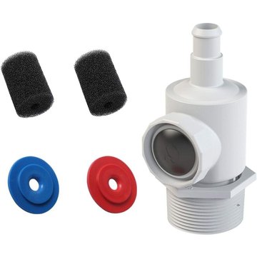 9-100-9001 Ensemble de connecteur universel de montage mural compatible avec Polaris 180 280 380 Robot nettoyeur de fonds piscine avec 9-100-3105 TOOLIVE