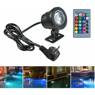 AC85-265V 20W rgb led Fontaine Lampe avec Télécommande Fonction Mémoire 16 Couleurs Changeantes Flash/Strobe/Fade/Lisse 4 Effets d'éclairage IP65